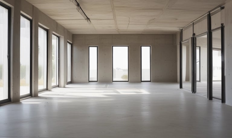 A clean apartment ready for handover.