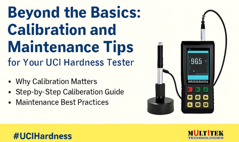 UCI Hardness Tester Calibration