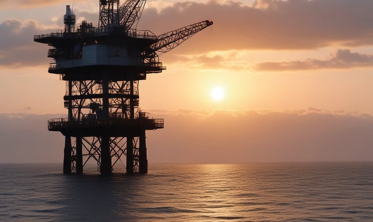 Construction workers collaborating on a building site with cranes in the background.
