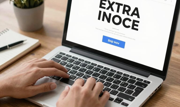 Illustration of a clear step-by-step roadmap with icons representing online income milestones.