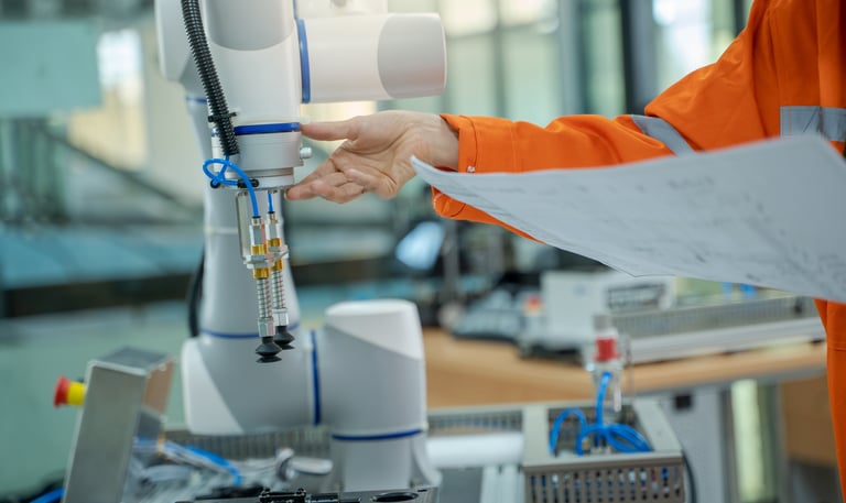 Siddharth Varsani AI and machine learning research in smart manufacturing