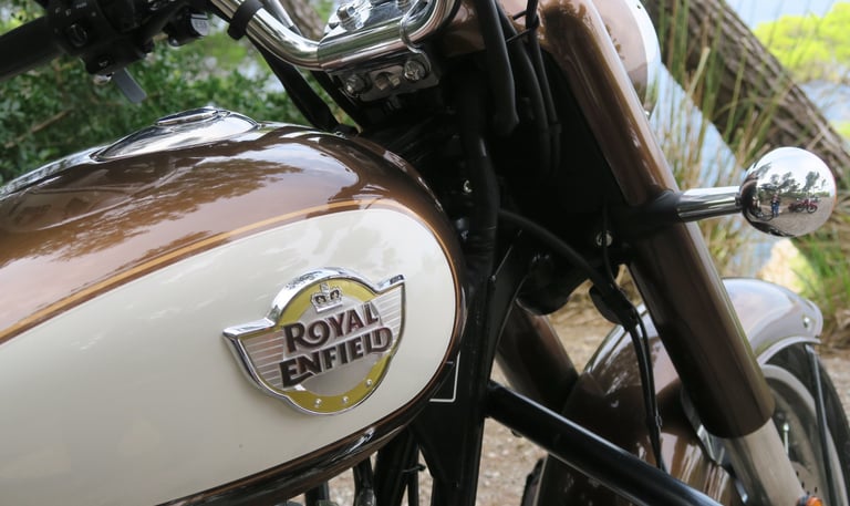 Royal Enfield Classic 350 on Classic Roads motorcycle tours