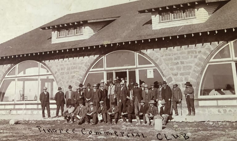 Pingree Commercial Club 1910