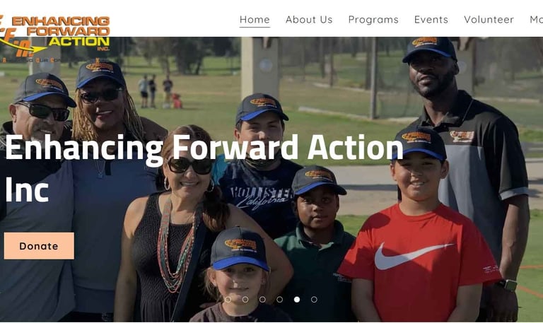 Creations and Solutions: Enhancing Forward Action Inc website