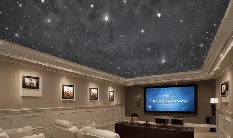 Close-up of a sleek smart home control panel with illuminated buttons.