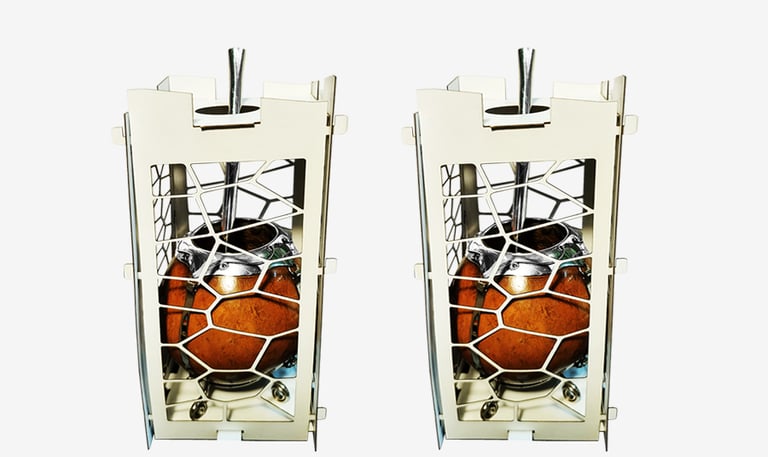 two mates in a caged in a cage