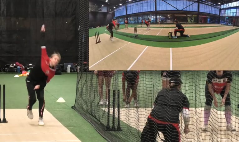 Bowling analysis using video