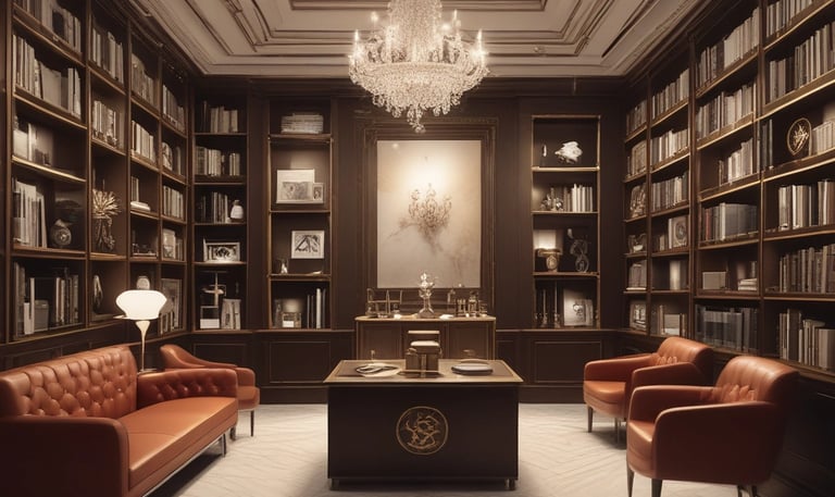 turned off laptop computer on top of brown wooden table