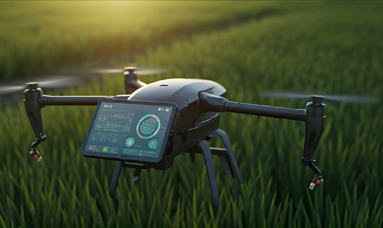 Dron para el agro agrotech agritech
