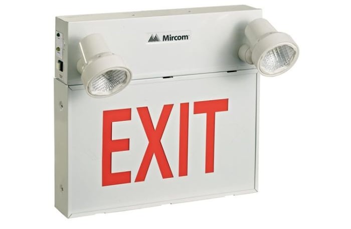 Emergency Fire Exit Signs and Lights