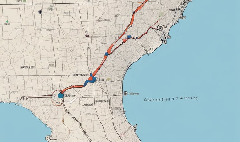 A box truck parked at a distribution center ready for loading.