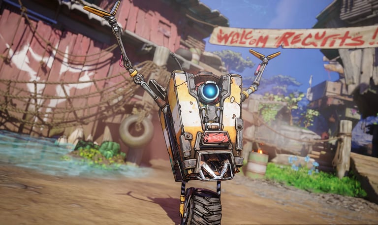 claptrap from borderlands, specifically borderlands 4