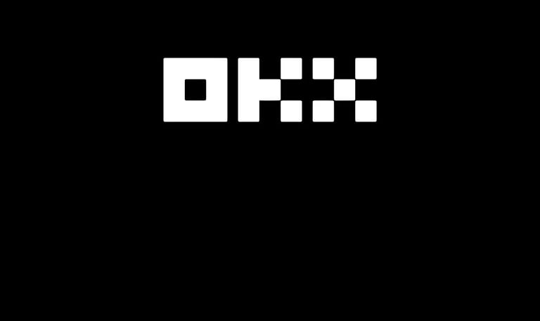 OKX logo – secure crypto exchange with bonuses, low fees, and advanced trading tools