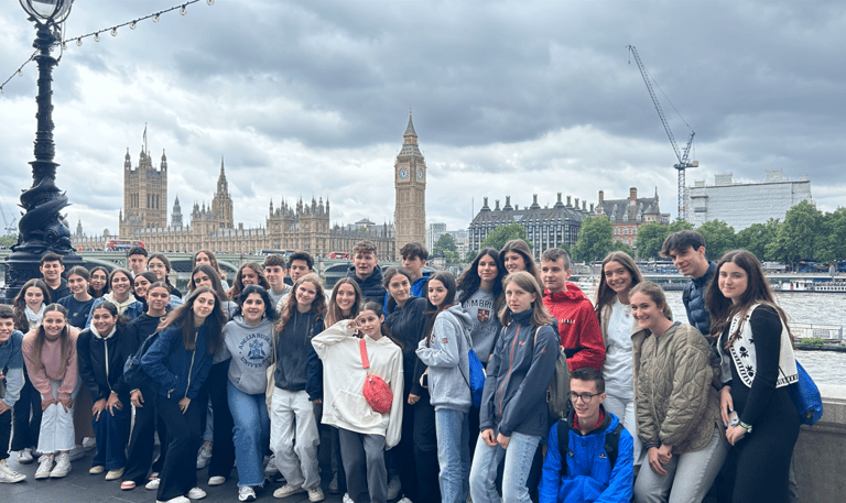 2024 London day trip for our language course.