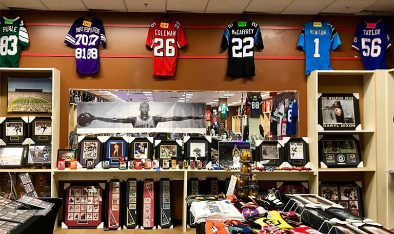 our sports memorabilia grading office