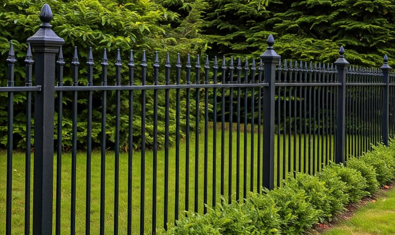 Wrought Iron gates for a garden
