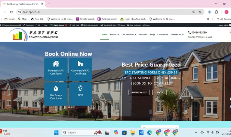 FAST EPC WEBSITE CROYDON