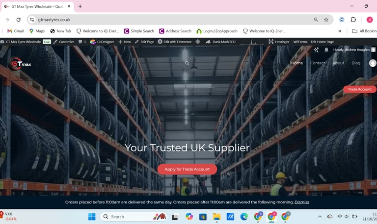 GT Max Wholesale Beckenhan website