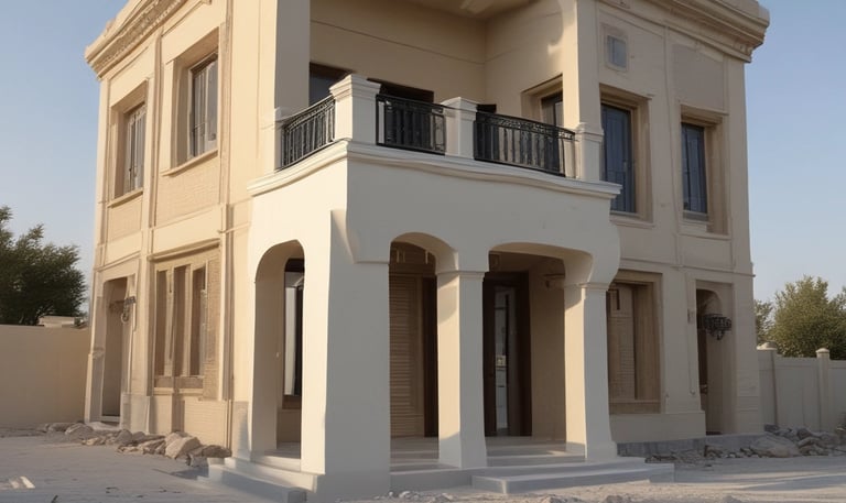 An image depicting subcontracting work in Barka, Oman.