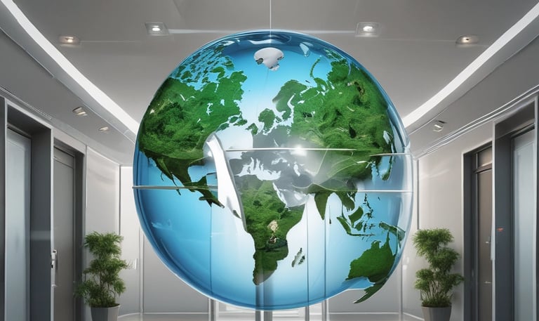 A collection of diverse project images showcasing teamwork and innovation.