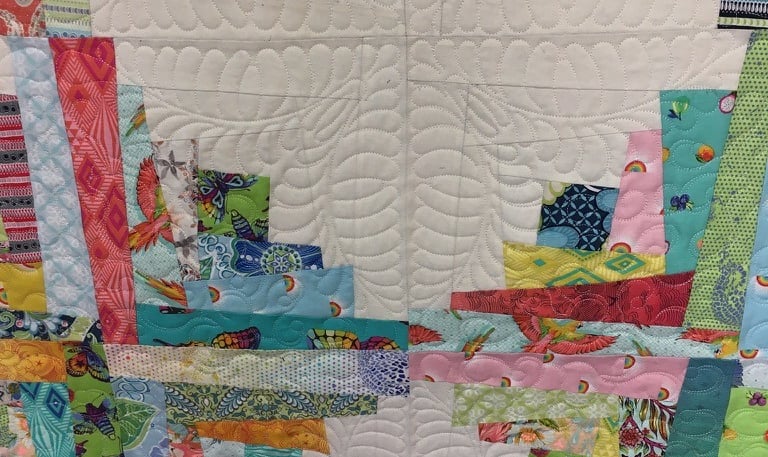Semi Custom quilting example