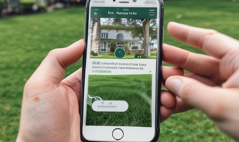 a person holding a phone with the word interpoline on it