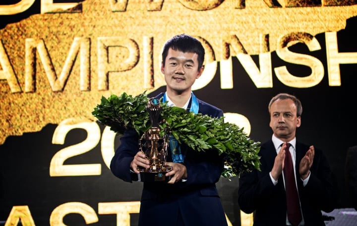 Ding Liren crowned World Champion. Chess Clicks. World Chess Championship 2023