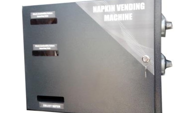 Napkin vending  machine