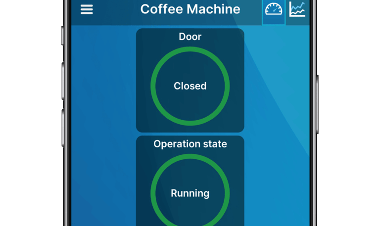 Nice ELAN app for remote smart lock and door access.