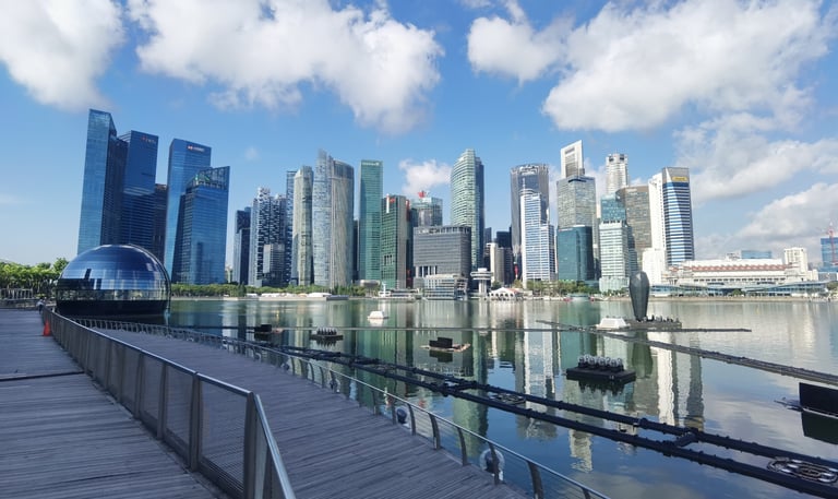 Photo Singapour la mégapole Cité Jardin