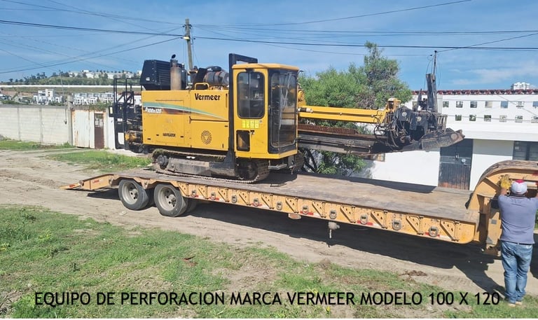 Equipo de perforaciòn marca Vermeer