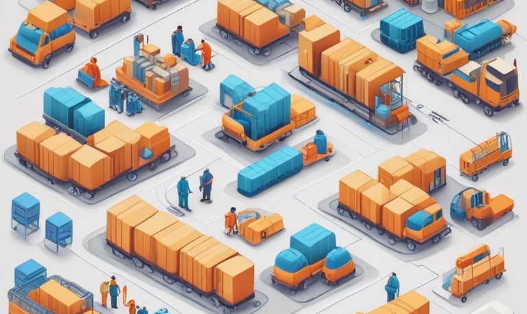 a group of people working on a construction site