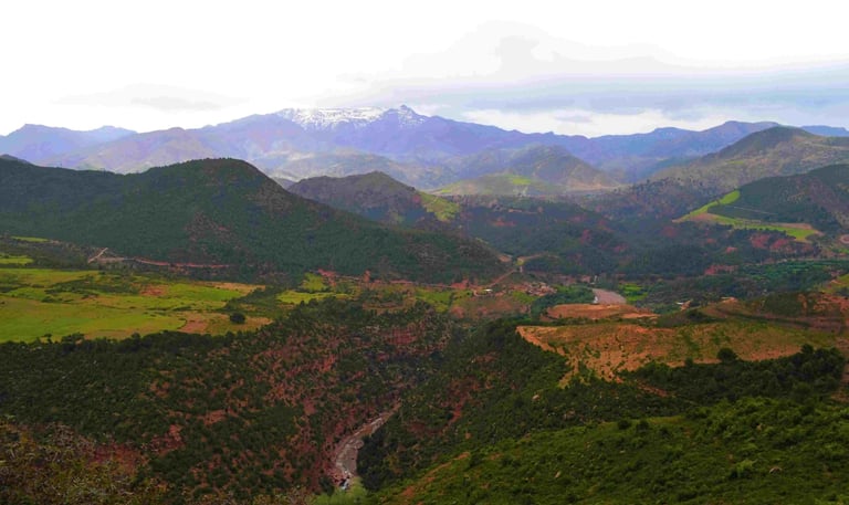 Atlas mountains Moroccan mountains nature landscapes trip
