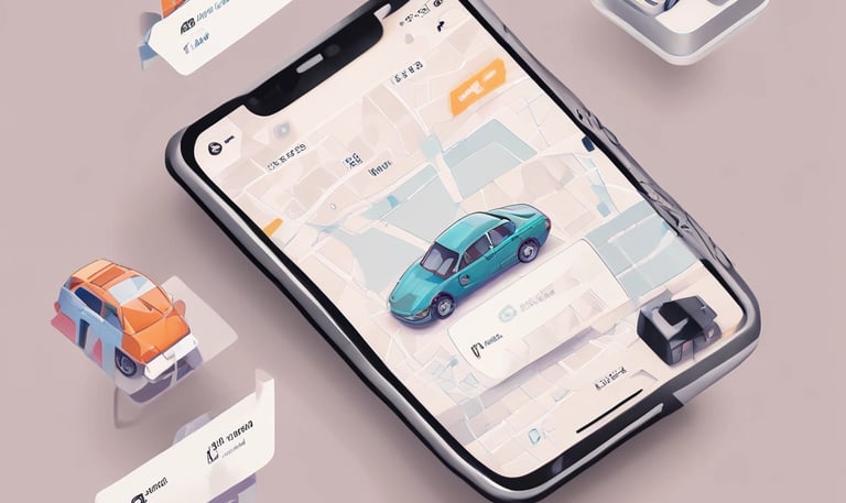 Flutter mobile app like uber and lyft