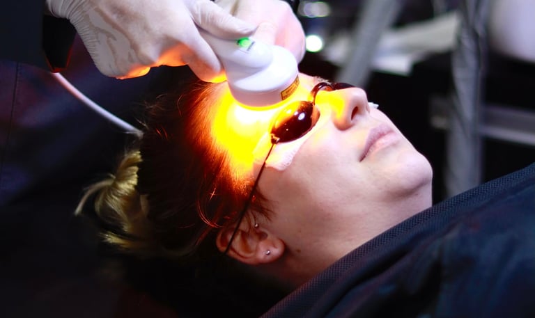 laser terapia de baixa intensidade no protocolo de remoção de pigmentos em sobrancelhas