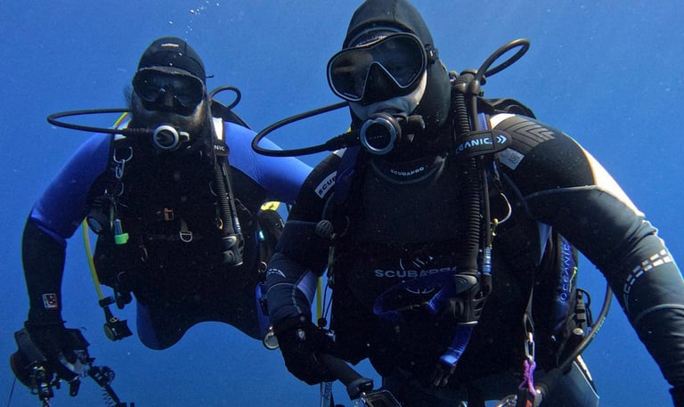 Scuba divers