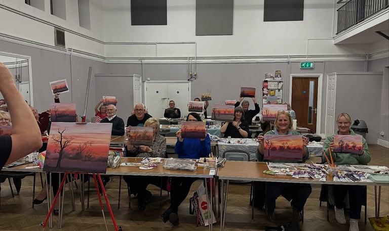 Caerphilly Art Society Workshop