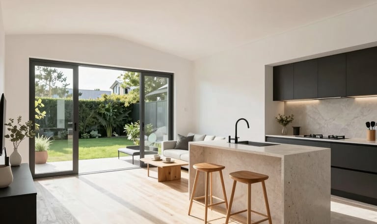 granny flat interior of a sydney 