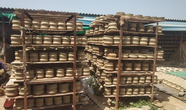 Terracotta Clay Biryani Handi