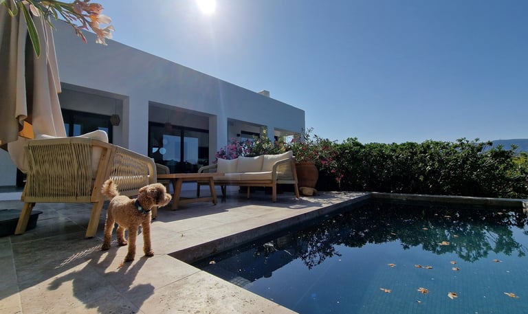 ibiza villa terrace design cala tarida