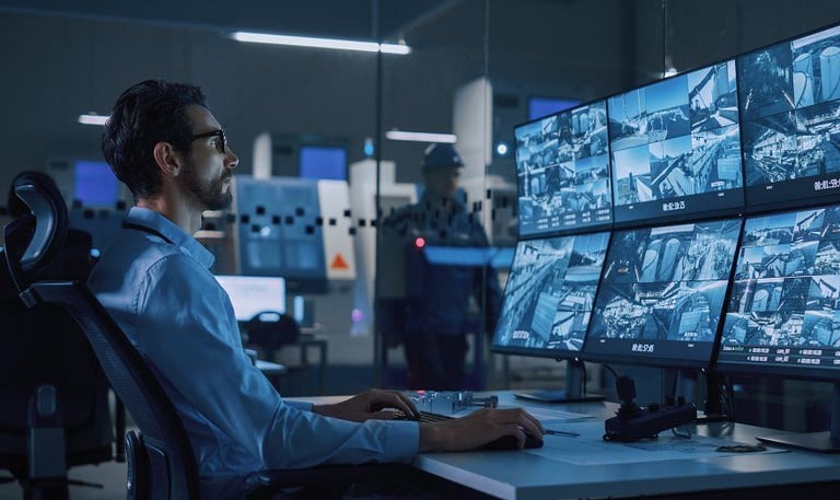 Live Monitoring from the Control centre