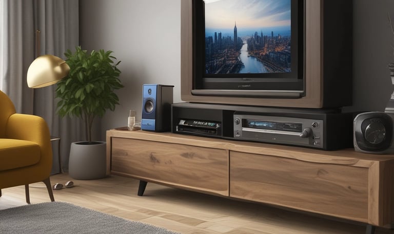 A cozy living room with a family enjoying TV together on a budget package.