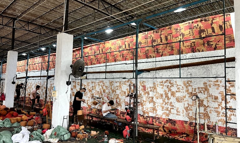 Hand-Tufted Carpet Production Line