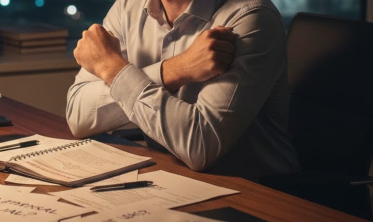 Bloqueios emocionais  drenam energia e atrapalham o foco no trabalho e nas relações.