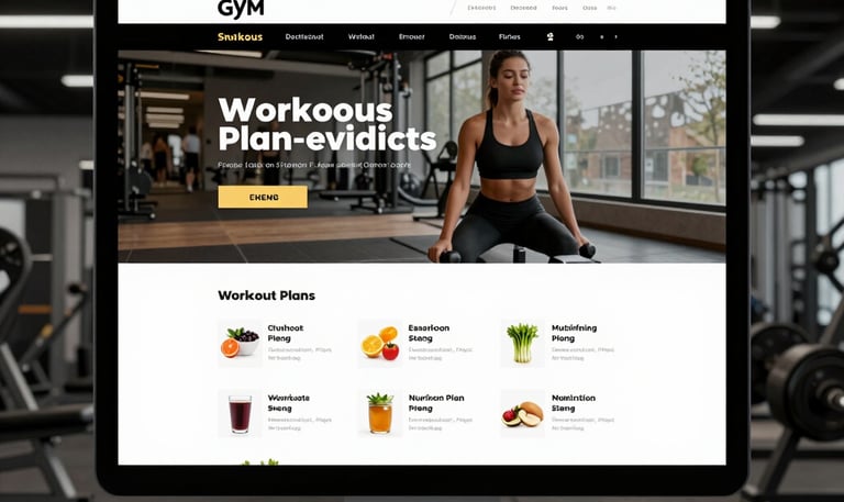 Image of a real estate website homepage featuring property listings and a map view.