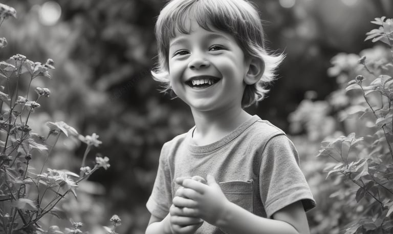 An elderly person smiling warmly while holding hands with a volunteer in a cozy home setting.