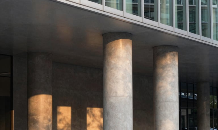 A warm, sun-drenched photo of a family laughing together outdoors, with soft sand tones and terracotta accents.