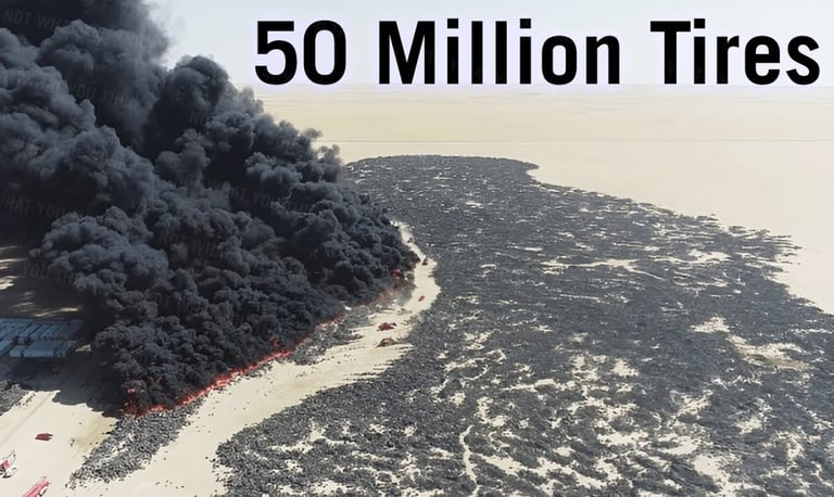 Re-Ti: accumulated end of ife tires in landfills transformed into recycled rubber products