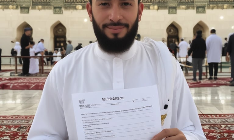 A traveler filling out an online registration form on a laptop.