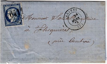 Losange Gros Chiffres 6411  et type 17.